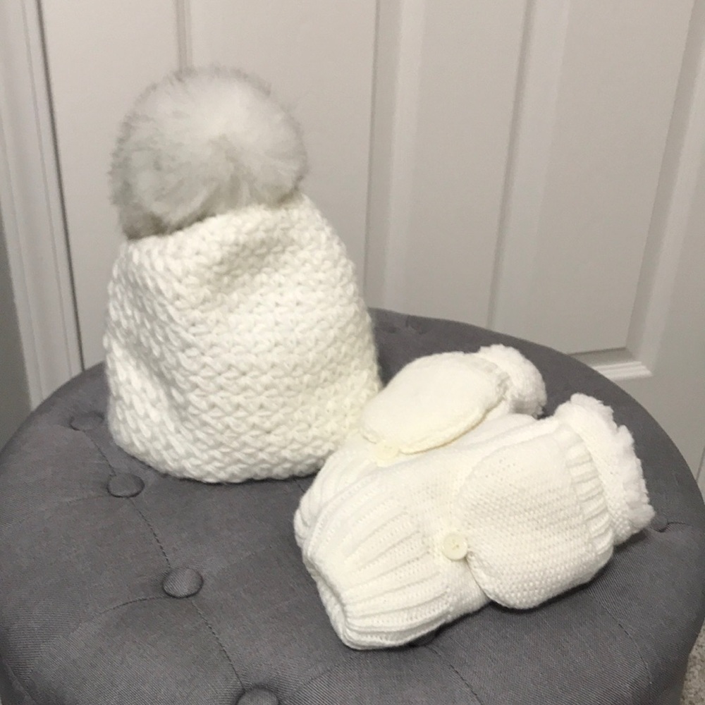 Surell Winter Hat and Glove/Mitten Set